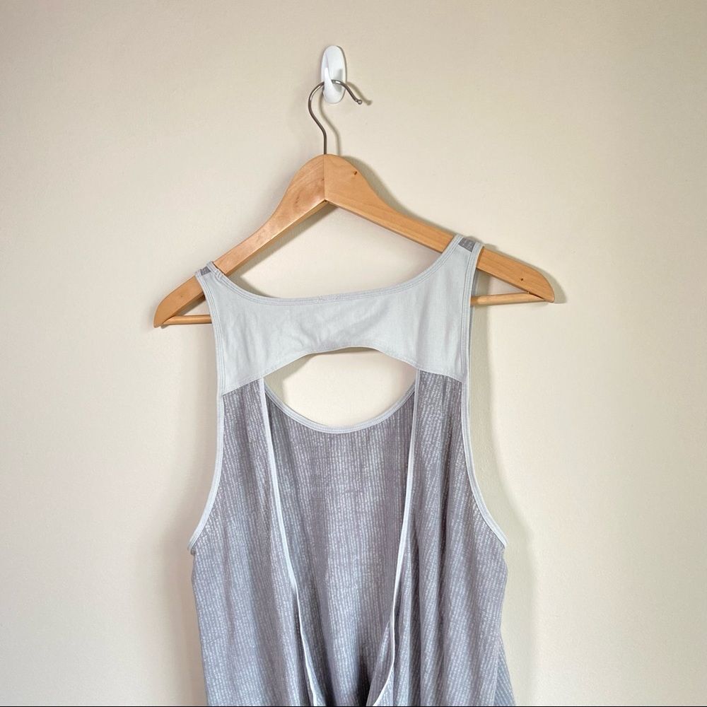 Lululemon Grey Next to Nothing Tank Top Size 6 - Picture 5 of 7